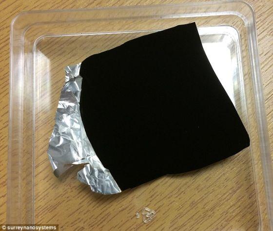 科学家发明“最黑”材料 黑到无法看见